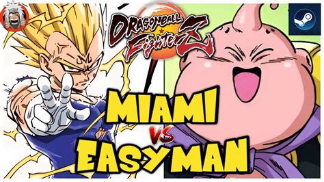 Dbfz Easyman Vs Miami Vegetassj Gokussj Gohan Vs Black Majinbuu