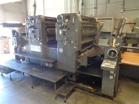 Heidelberg Sorsz 2 Color 1991 Used Offset Printing Machine At Best