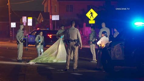 Pedestrian Killed In Possible Hit And Run Crash Near 105 Freeway