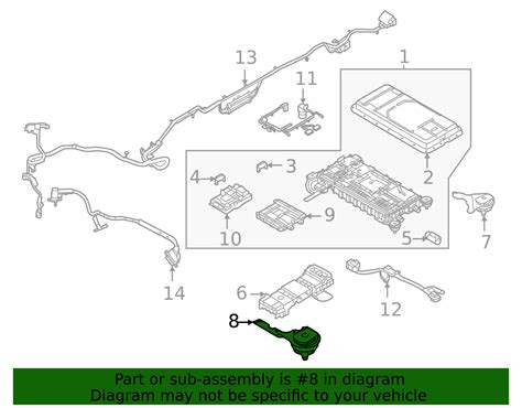 Ml3z 10732 C 2021 2023 Ford F 150 Drive Motor Battery Pack Bracket