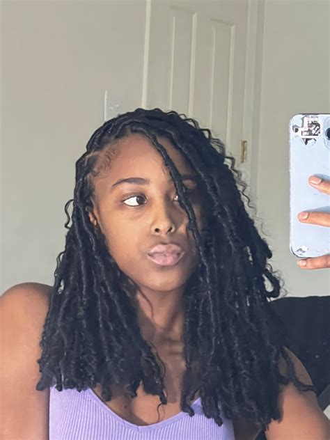 Short Boho Locs In 2024 Short Box Braids Hairstyles Locs Hairstyles Pretty Braided Hairstyles