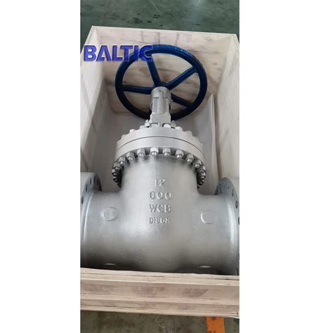 ASTM A216 WCB Gate Valve, 6 Inch, 150 LB, API 600, RF - Baltic