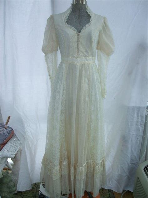 Vintage S Dress Gunne Sax Bridal Collection Renaissance Etsy