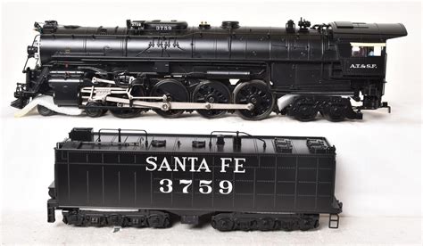 Lot Lionel Modern O Gauge 11333 Santa Fe Northern 4 8 4 Steam