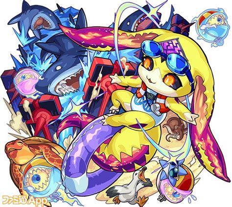 【モンスト】水着姿も披露！“モンスト夏休み2019”のキャライラストを全部見せ ファミ通app【スマホゲーム情報サイト】