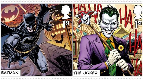 Batman, Joker and Harley Quinn feature on comic book stamps | STV News