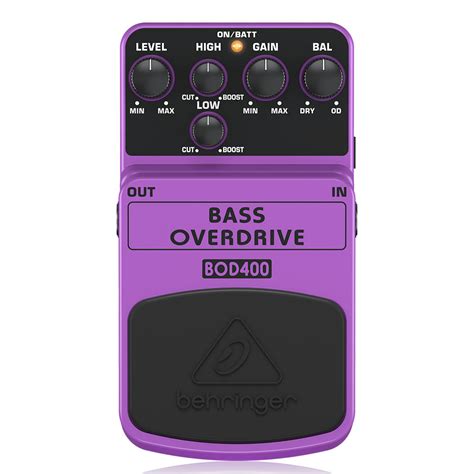 Behringer Bass Overdrive Bod400 Pedal Fiyatı Özellikleri Zuhal Müzik Zuhal Müzik