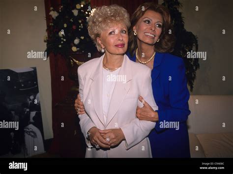 Sophia Loren and Maria Scicolone Stock Photo - Alamy