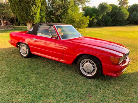 1985 Mercedes Benz 380 Sl Convertible Auto For Sale CCFS