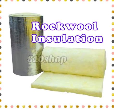 Rockwool Insulation Board Blanket Soundproof Fiberglass Glasswool Insulation Lazada Ph