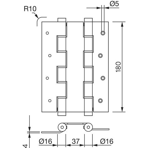 Pendeltürband doppelt wirkend DAW180 Rollen ø 16 mm Höhe 180 mm silber