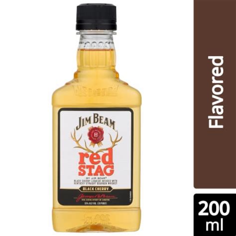 Jim Beam Red Stag Black Cherry Liqueur With Kentucky Straight Bourbon