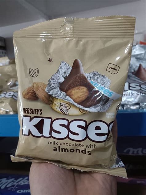 Hershey S Kisses Milk Chocolate With Almonds 127g Lazada PH