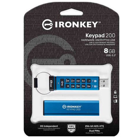 Kingston Ironkey Keypad 200 Hardware Encrypted Usb Flash Drive 8gb16gb32gb64gb128gb