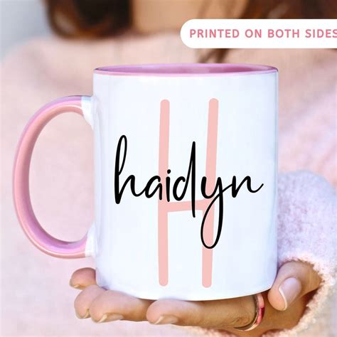 Personalized Name Coffee Mugs Etsy