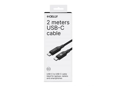 CELLY USB C Na USB C 100W Sa LED Ekranom Kabl Cena Karakteristike