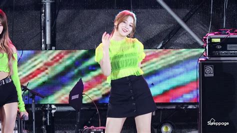 4K 190608 모모랜드 MOMOLAND 암쏘핫 I M SO HOT 낸시 NANCY DMZ POP CONCERT By Sleeppage YouTube