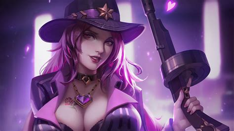 Wallpaper League Of Legends Video Games Big Boobs Miss Fortune