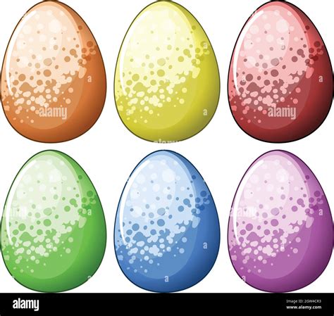 6 Eggs Stock Vector Images Alamy