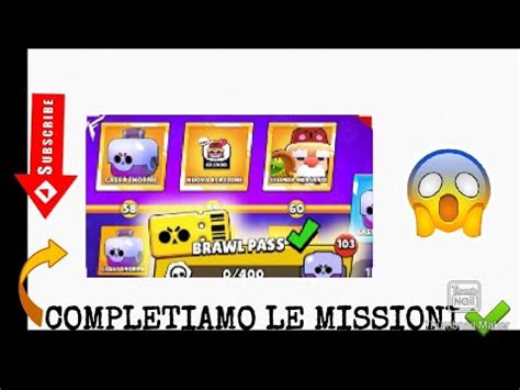 Completiamo Le Missioni Brawl Stars Ita Youtube