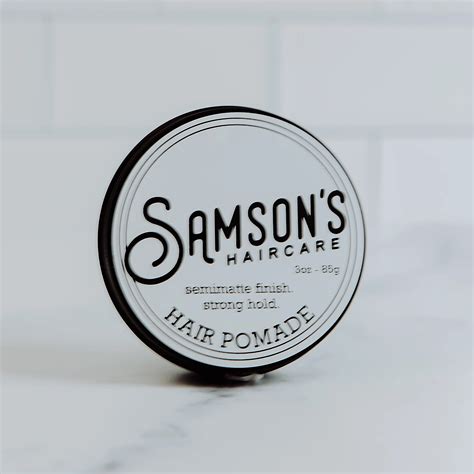 Samson's Haircare Hair Pomade– Pine Creek Essentials