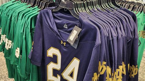 Looks like the Notre Dame football jerseys are getting a refresh this year