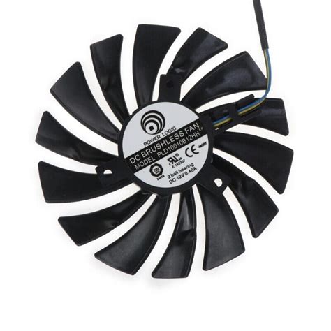 PLD10010S12HH VGA Fan For GTX 980Ti 980 970 Graphics Card Cooling 4Pin