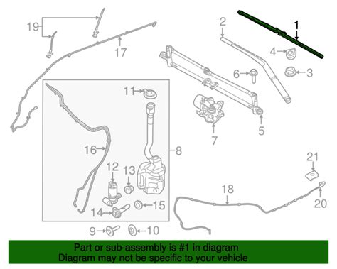 Ford Oem Wiper Blade Bb Z E Oem Ford Parts