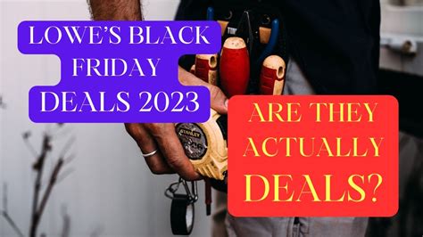 Lowe S Black Friday Deals Youtube