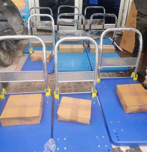 Mild Steel Material Handling Trolleys Load Capacity Kg