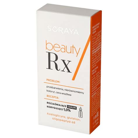 Soraya Beauty RX rozjaśniające serum korygujące 30 ml opinie cena