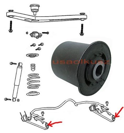 Tuleja Tylnego Dolnego Wahacza Jeep Liberty KJ Cherokee 2004 2007