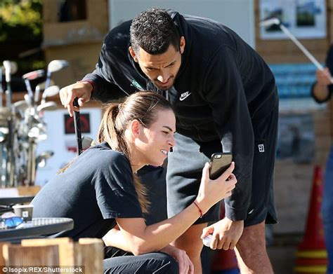 Nick Kyrgios and Ajla Tomljanovic get cosy!