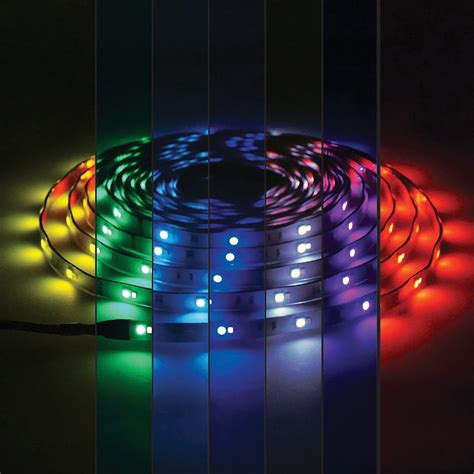 multi color white  led tape light kit  remote rockler