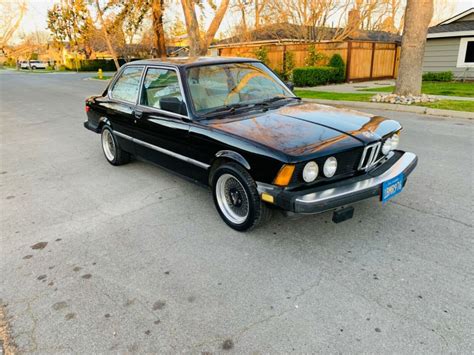 1980 Bmw 320i Sunroof Coupe Black Original Paint No Rust Fast