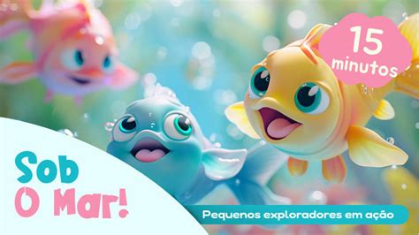 Placeit - YouTube Thumbnail Template with 3D Fishes for a Kids ...