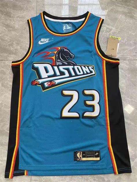 New Original Nba Basketball Men S Jersey On Sale Detroit