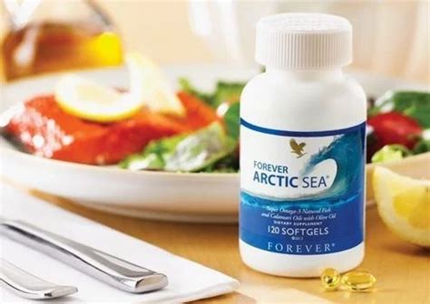 Forever Artic Sea Health Supplement 2 SOFTGELS At 1200 Bottle In