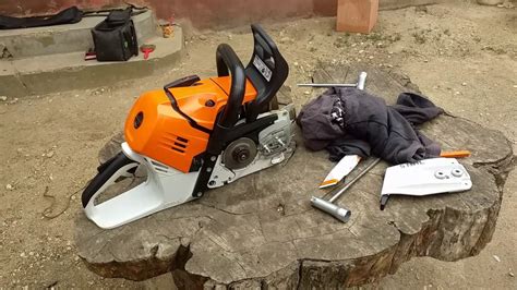 How To Do Chainsaw Maintenance Ms 500i YouTube