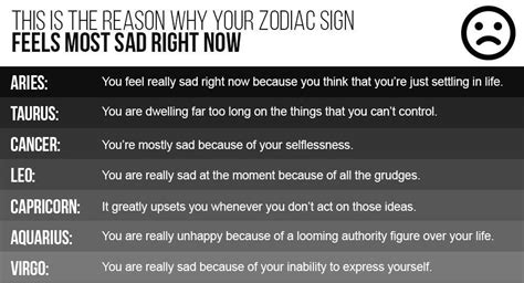 This Is The Reason Why Your Zodiac Sign Feels Most Sad Right Now