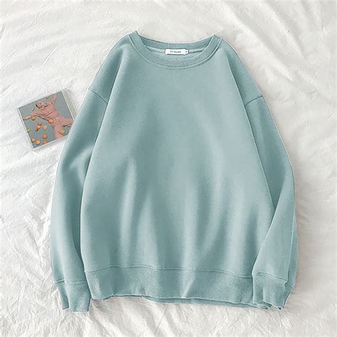 Jual Eriyou Sweaterpolos Basic Sweater Crewneck Polos Size M Xxl Unisex