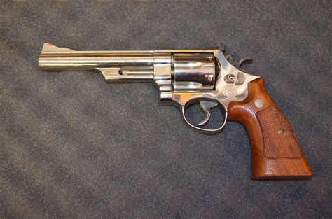 Smith And Wesson 29 Nickel 44 Mag Rare For Sale