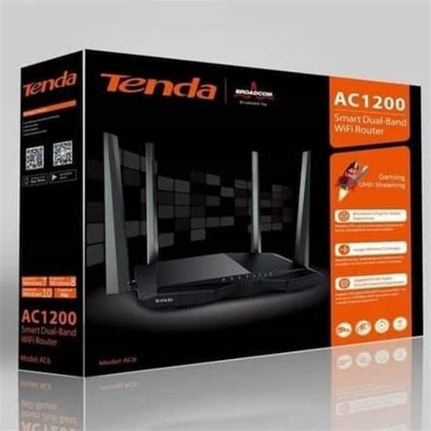 Jual Tenda Ac Ac Smart Dual Band Wi Fi Wireless Router Shopee