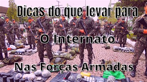 O Que Levar Para O Internato No Ex Rcito Brasileiro Dica Final Pega