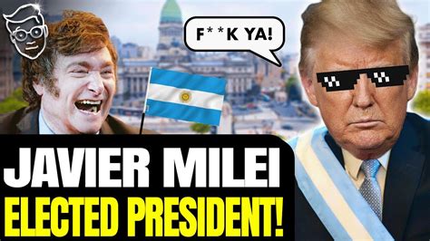 The Donald Trump Of Argentina ELECTED President In LANDSLIDE Javier