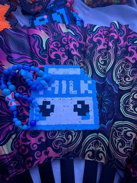 Milk Perlers Rave Perlers Kandi Perler Etsy