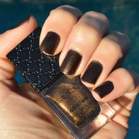 Gucci Black Gold nail polish review – Bay Area Fashionista