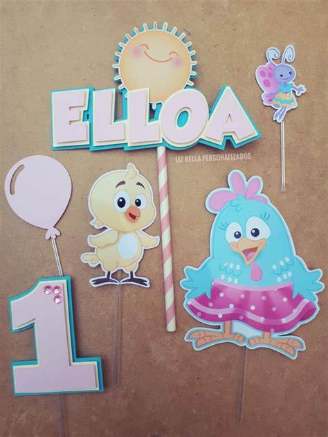 Pin De Liz Bella Personalizados Em Galinha Pintadinha Galinha Pintadinha