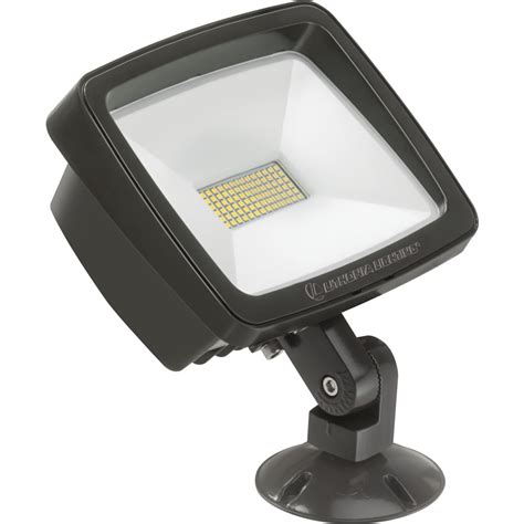 Lithonia Lighting Outdoor Bronze Led 4000k Knuckle Mount Flood Light At