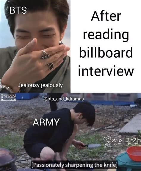 BTS ‿♡ ARMY ‿♡ We Purple You BTS I'm sharpening my 🔪 | Bts memes ...